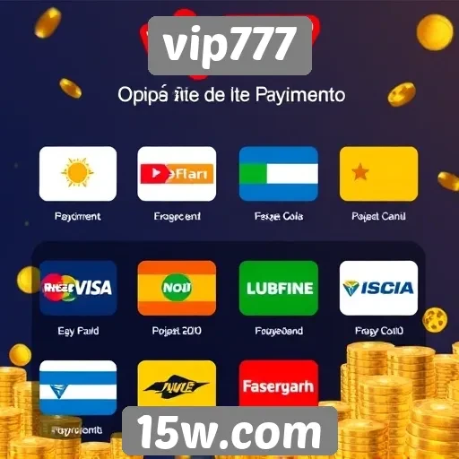 Estudo sobre as opções de pagamento disponíveis no vip777